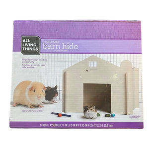 Small animal barn front