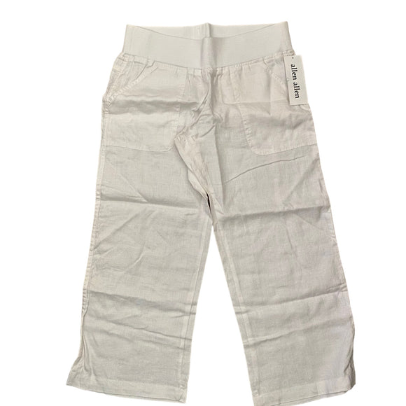 Front of white pants