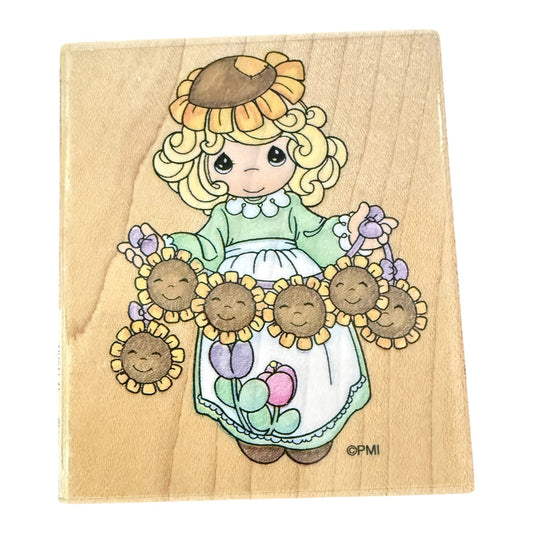 Stampendous! Precious Moments Always Shine UV011 Rubber Stamp