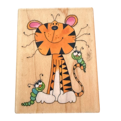 Penny Black 2008 My Bengal 3834H HTF Crafting Card Making Rubber Stamp