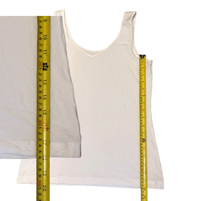 Felina 4 Pack Reversible V Neck Scoop Neck Tank Top Black White X-Large NWOT