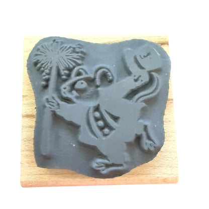 Stampendous Vintage 1995 C125 Chimney Sweep Mouse Rare Unused Rubber Stamp
