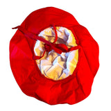 Bottom of red hat