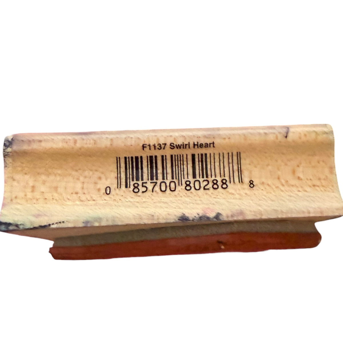Hero Arts F1137 Swirl Heart Crafting Card Making Rubber Stamp