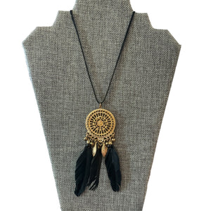 Dreamcatcher necklace 1