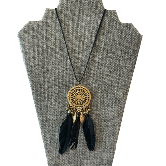 Dreamcatcher necklace 1
