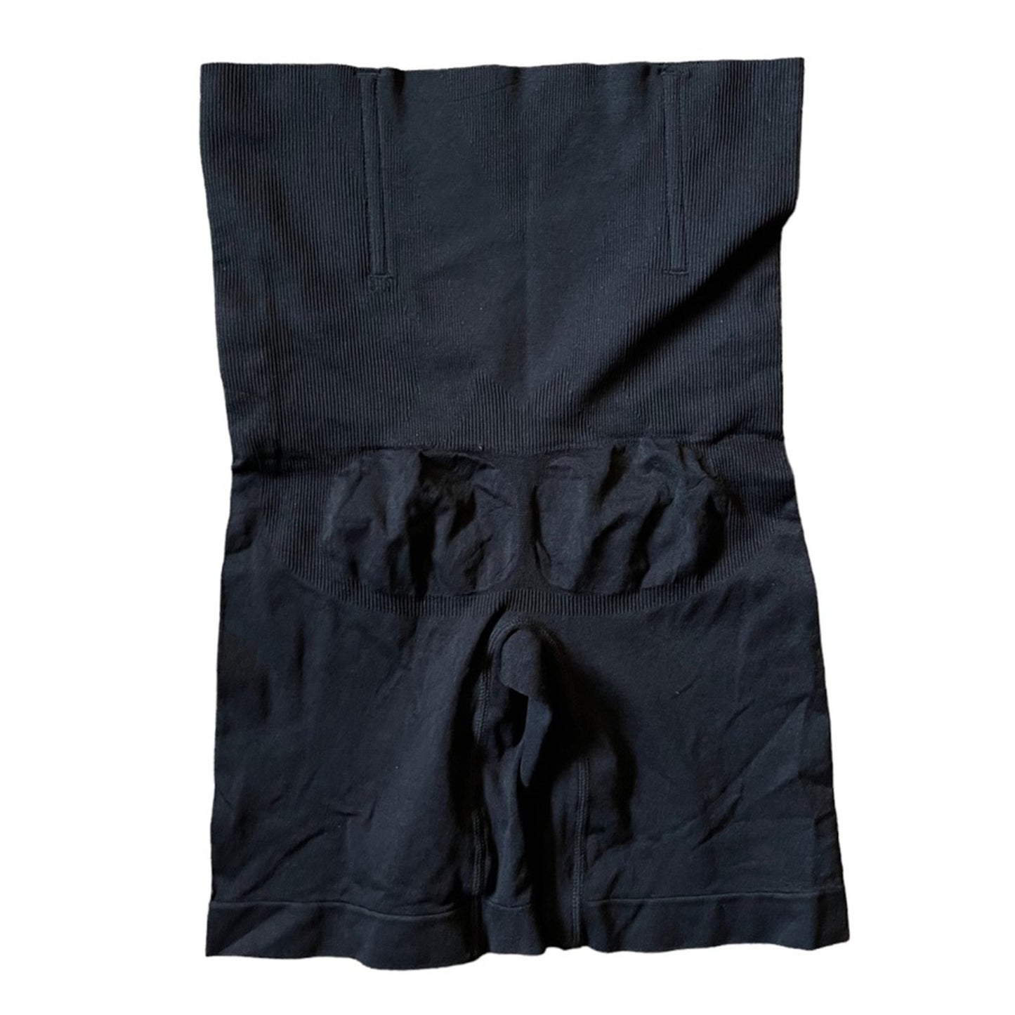 Back of black highwaisted shapewear