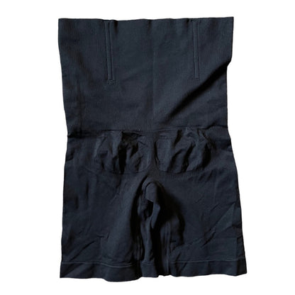 Back of black highwaisted shapewear