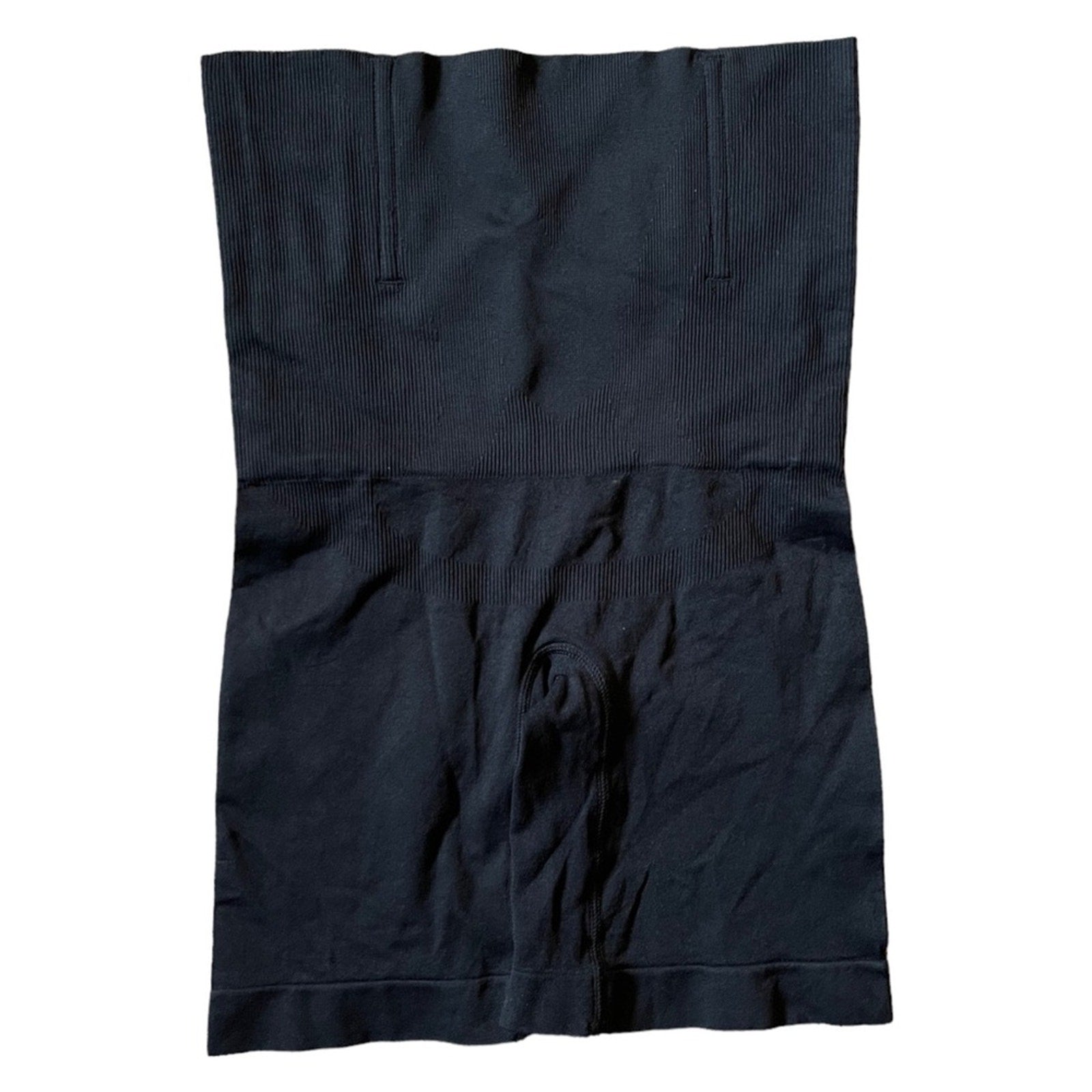 Front of black high waisted shapewear