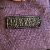 Interior label on tote
