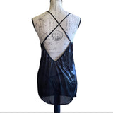 Black Lace 2 Piece Pajama back