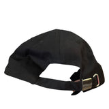 Back of black hat