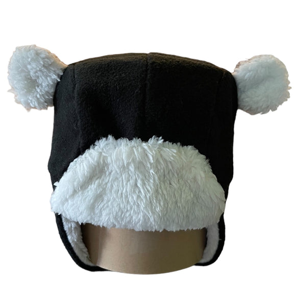 Front of black hat