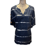 Front of blue shirt