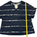 Length of blue shirt