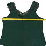 PIt to pit on green cami