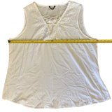 Pit to pit on white shirt