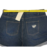 Waist measurement on shorts