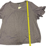 Length of purple shirt