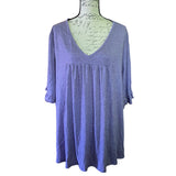 Front of purple shirt
