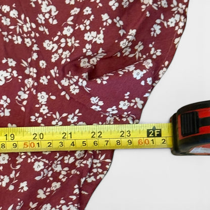 Bloomchic Red White Mini Ditsy Floral Maxi Dress Size 22/24