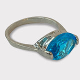 Front side of blue ring 1