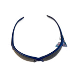 Top of blue sunglasses