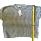 Length of gray sweater