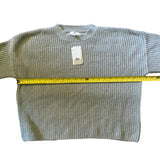 Pit to pit of gray sweater
