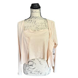 Front of cami and jacket set