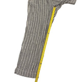 inseam of braggs striped pants
