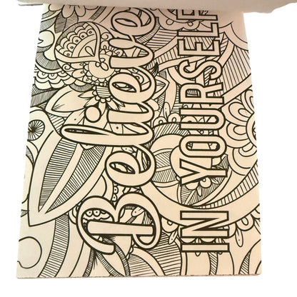Spectrum Noir Colorista Inspiring Sentiments Coloring Marker Pad