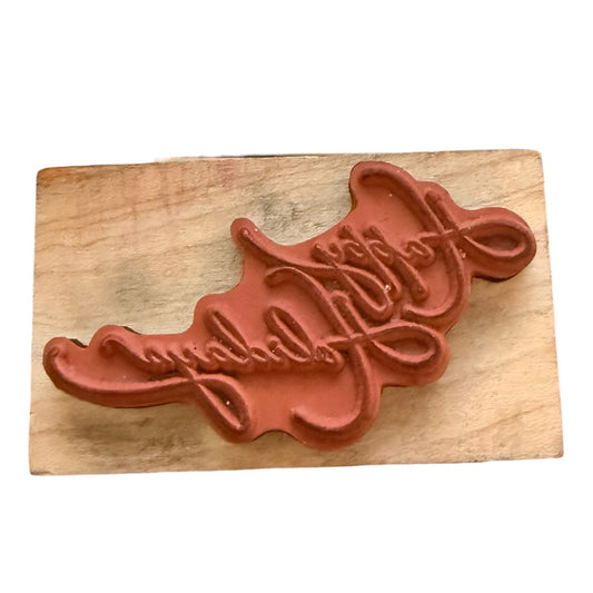 Inkadinkado Happy Holidays 97345 Rubber Stamp