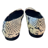 Back of Calvin Klein shoes 