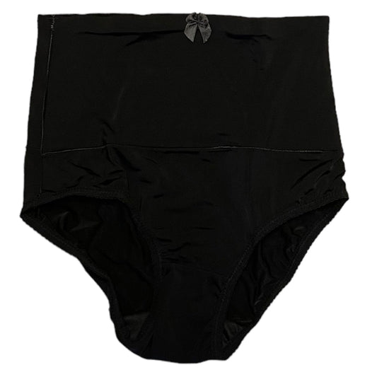Black  belly band underwear on a white background