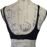 Back of black bra