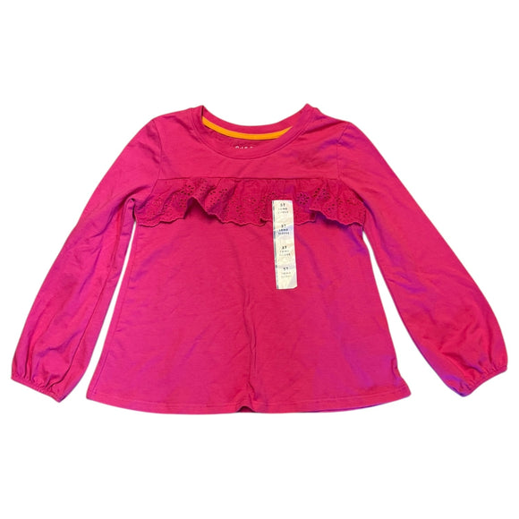 Front of pink shirt