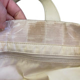 interior stain of Chanel purse