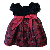 Back of holiday dress