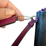 Close-up of a hand silver and tag