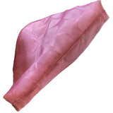 Bottom of purple CC purse on a white background