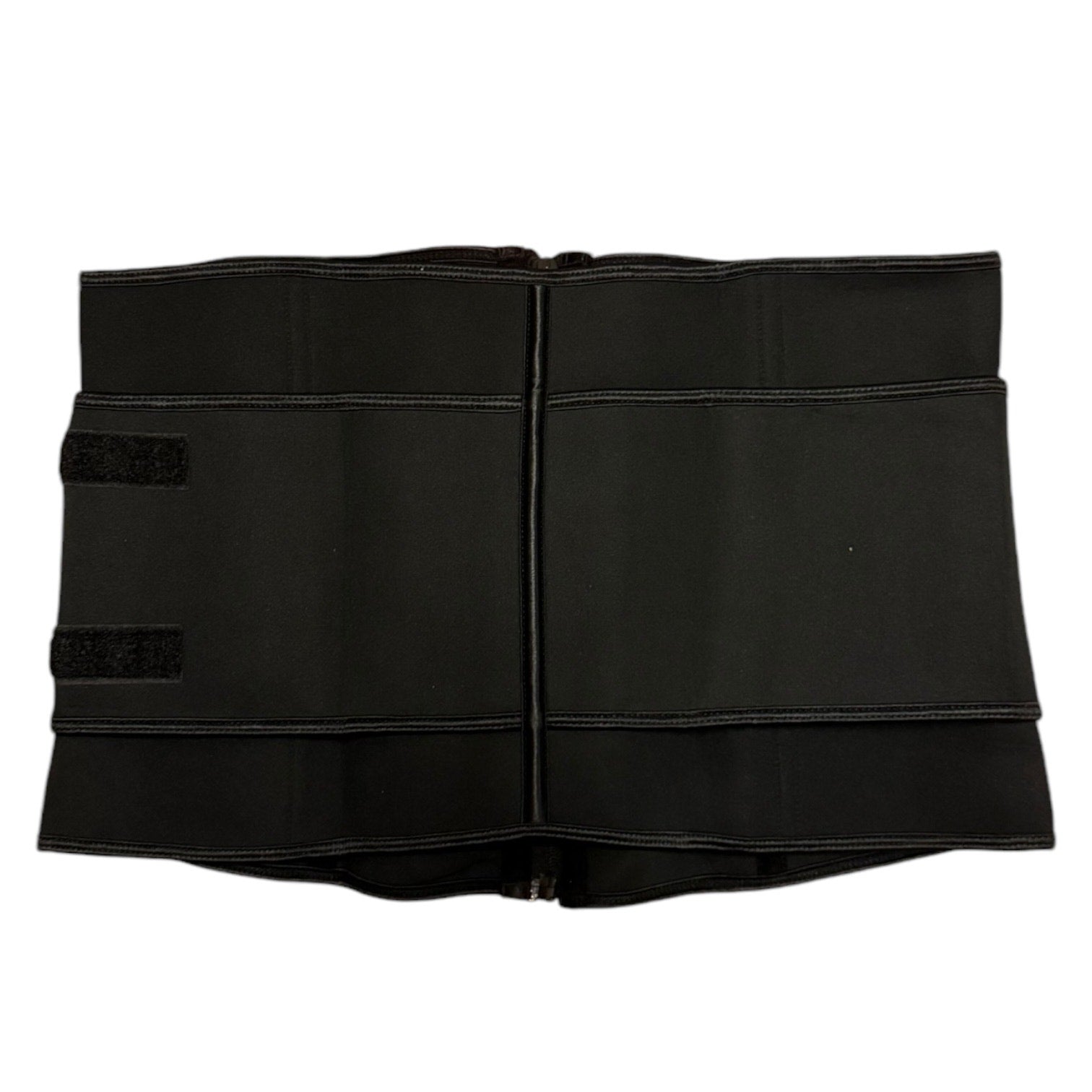 Back of waist trainer laying flat
