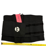 Length of waist trainer while closed