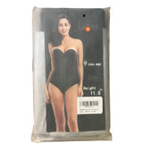 black shapewear packaging