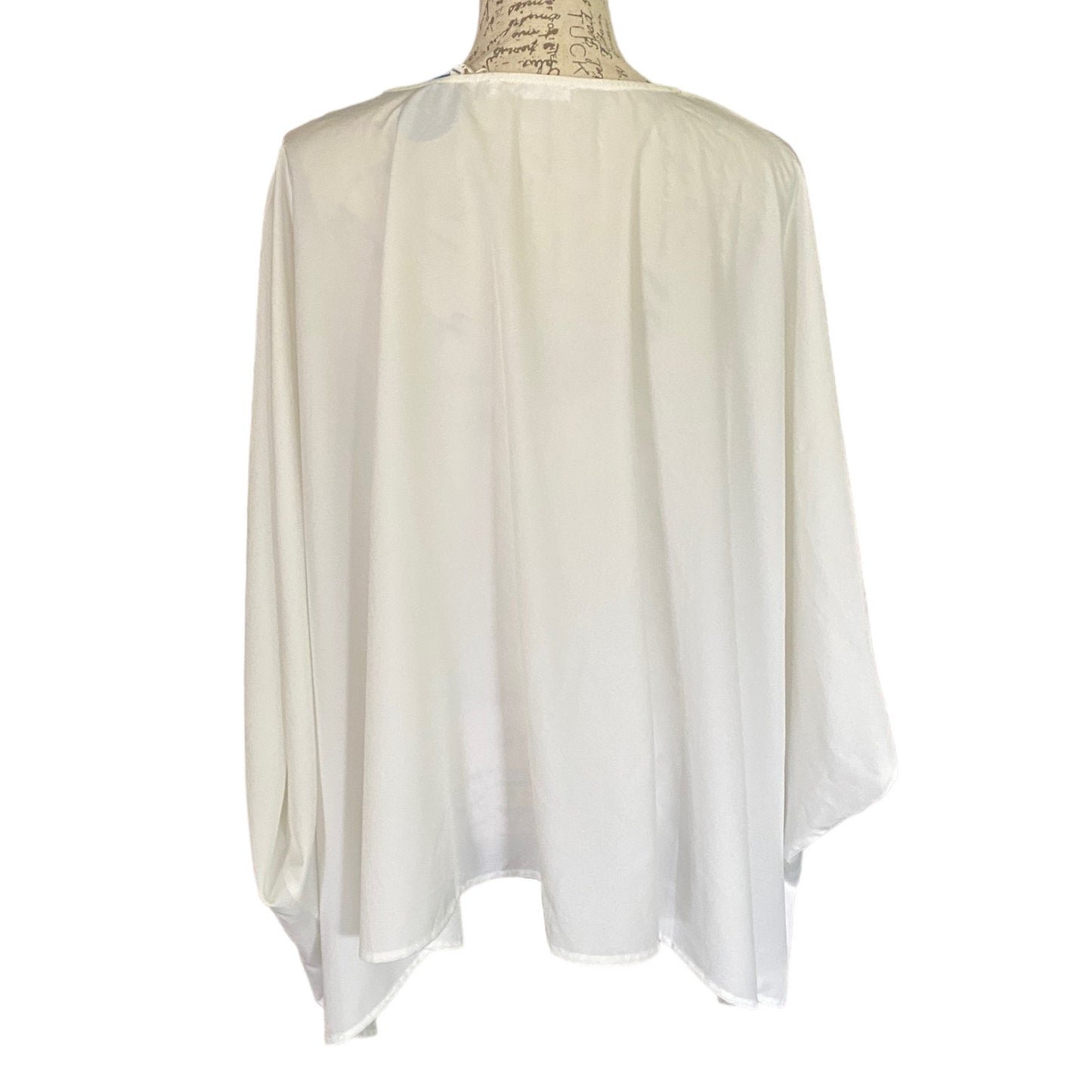 Back of swimsuit cover up