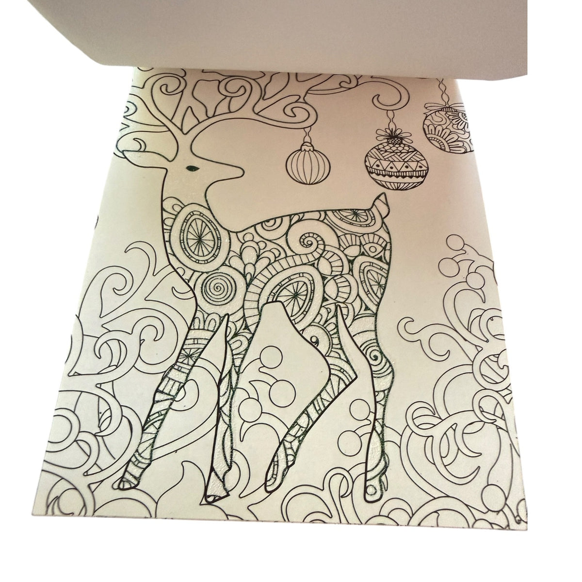 Spectrum Noir Colorista Holiday Wishes Colourable Glitter Coloring Marker Pad