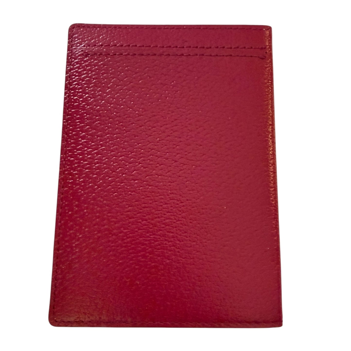 Kate Spade Wellesley Red Plum Leather Passport Cover NEW