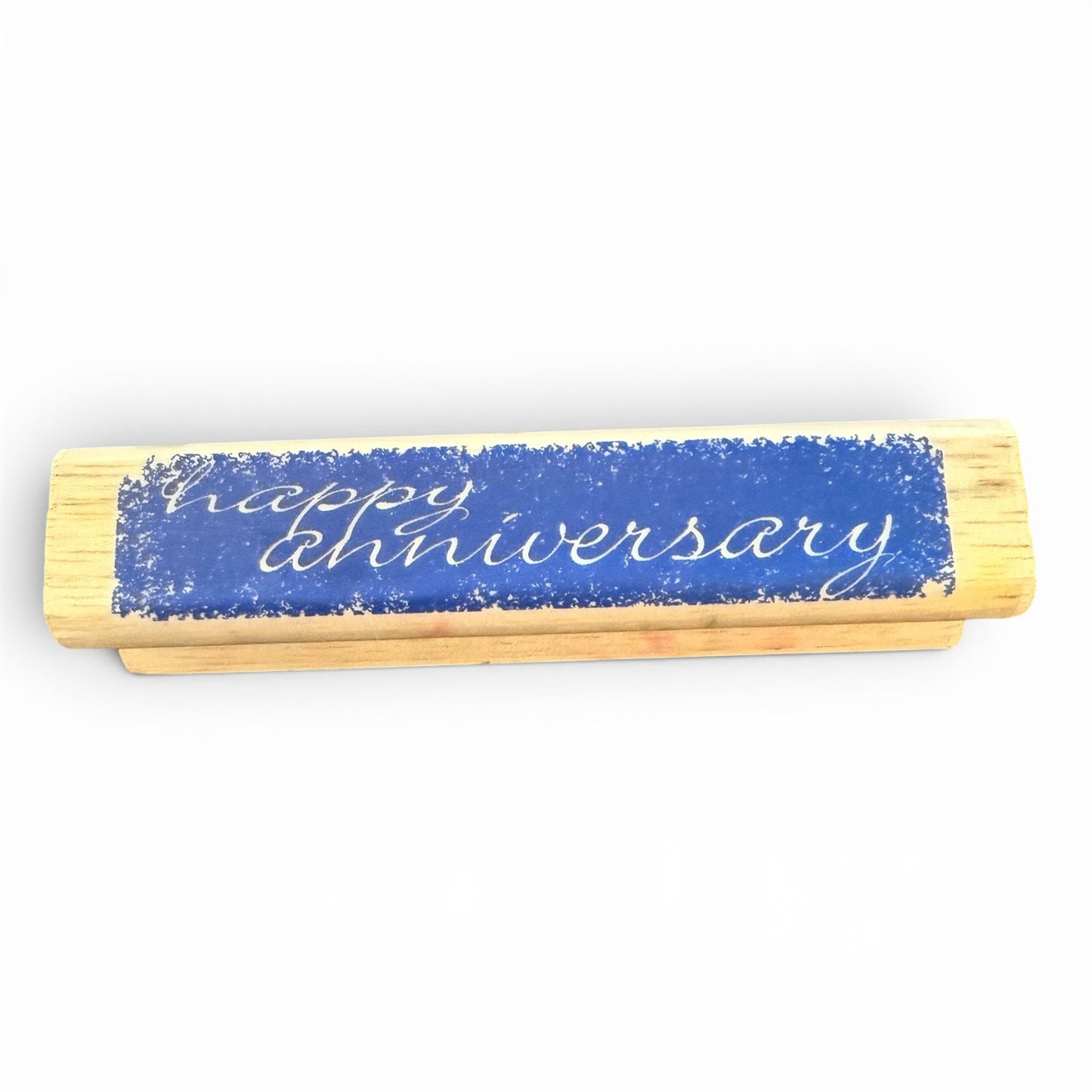 Stamps Etc Happy Anniversary Rubber Stamp CRI-119-B