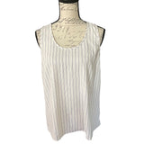 daily ritual white striped shirt front
