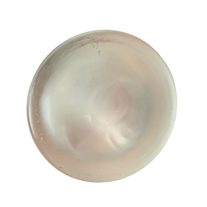 Bottom of glass tumbler on a white background